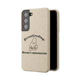 Breastfeeding: Nature's Immunization Biodegradable Phone Case Breastfeeding: Nature's Immunization Biodegradable Phone Case