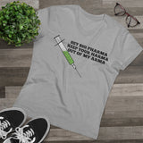 Hey Big Pharma Keep Your Harma Out Of My Arma Men's Organic Presenter V-Neck Hey Big Pharma Keep Your Harma Out Of My Arma Men's Organic Presenter V-Neck