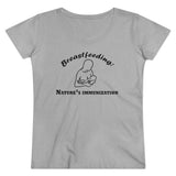 Breastfeeding: Nature's Immunization Organic Women's Lover T-shirt Breastfeeding: Nature's Immunization Organic Women's Lover T-shirt