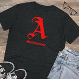 Scarlet Letter Antivaxxer Organic Creator T-shirt - Unisex Scarlet Letter Antivaxxer Organic Creator T-shirt - Unisex