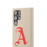 Scarlet Letter Antivaxxer Biodegradable Phone Case Scarlet Letter Antivaxxer Biodegradable Phone Case