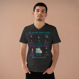 Bodily Autonomy (Homebirth) Men's Organic Presenter V-neck Bodily Autonomy (Homebirth) Men's Organic Presenter V-neck