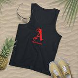 Scarlet Letter Antivaxxer Men's Organic Specter Tank Top Scarlet Letter Antivaxxer Men's Organic Specter Tank Top