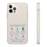 Consent Biodegradable Phone Case Consent Biodegradable Phone Case