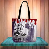 A Wee Bit Wicked Halloween Trick Or Treat Cloth Tote Goody Bag A Wee Bit Wicked Halloween Trick Or Treat Cloth Tote Goody Bag