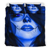 Calavera Fresh Look Design #3 Duvet Cover Set (Lapis Lazuli Blue) - FREE SHIPPING Calavera Fresh Look Design #3 Duvet Cover Set (Lapis Lazuli Blue) - FREE SHIPPING