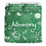 Astronomy Chalkboard Duvet Cover Set (Green) - FREE SHIPPING Astronomy Chalkboard Duvet Cover Set (Green) - FREE SHIPPING