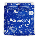 Astronomy Chalkboard Duvet Cover Set (Midnight Blue) - FREE SHIPPING Astronomy Chalkboard Duvet Cover Set (Midnight Blue) - FREE SHIPPING
