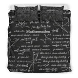 Mathematica Design #1 Duvet Cover Set (Black) - FREE SHIPPING Mathematica Design #1 Duvet Cover Set (Black) - FREE SHIPPING