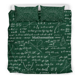 Mathematica Design #2 Duvet Cover Set (Green) - FREE SHIPPING Mathematica Design #2 Duvet Cover Set (Green) - FREE SHIPPING