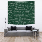 Mathematica Chalkboard Design #1 Tapestry Green - FREE SHIPPING Mathematica Chalkboard Design #1 Tapestry Green - FREE SHIPPING