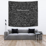 Mathematica Chalkboard Design #2 Tapestry Black - FREE SHIPPING Mathematica Chalkboard Design #2 Tapestry Black - FREE SHIPPING