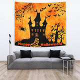 Spooky Halloween - Halloween Wall Tapestry - FREE SHIPPING Spooky Halloween - Halloween Wall Tapestry - FREE SHIPPING