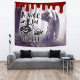 A Wee Bit Wicked - Halloween Wall Tapestry - FREE SHIPPING A Wee Bit Wicked - Halloween Wall Tapestry - FREE SHIPPING