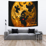 Happy Halloween Design #5 - Halloween Wall Tapestry - FREE SHIPPING Happy Halloween Design #5 - Halloween Wall Tapestry - FREE SHIPPING