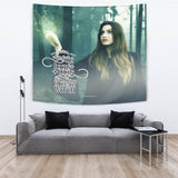 Real Witch - Halloween Wall Tapestry - FREE SHIPPING Real Witch - Halloween Wall Tapestry - FREE SHIPPING