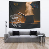 The Witch's Kitchen - Halloween Wall Tapestry - FREE SHIPPING The Witch's Kitchen - Halloween Wall Tapestry - FREE SHIPPING