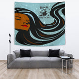 Broom Hair Don't Care Design #2 - Halloween Wall Tapestry - FREE SHIPPING Broom Hair Don't Care Design #2 - Halloween Wall Tapestry - FREE SHIPPING