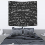 Mathematica Chalkboard Design #2 Tapestry Black - FREE SHIPPING Mathematica Chalkboard Design #2 Tapestry Black - FREE SHIPPING