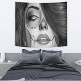 Calavera Fresh Look Design #3 Wall Tapestry (Vintage Retro) - FREE SHIPPING Calavera Fresh Look Design #3 Wall Tapestry (Vintage Retro) - FREE SHIPPING
