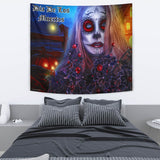 Dia De Los Muertos - Halloween Wall Tapestry - FREE SHIPPING Dia De Los Muertos - Halloween Wall Tapestry - FREE SHIPPING