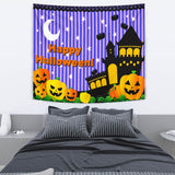 Happy Halloween Design #3 - Halloween Wall Tapestry - FREE SHIPPING Happy Halloween Design #3 - Halloween Wall Tapestry - FREE SHIPPING