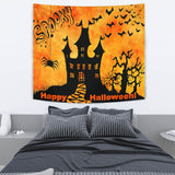 Spooky Halloween - Halloween Wall Tapestry - FREE SHIPPING Spooky Halloween - Halloween Wall Tapestry - FREE SHIPPING