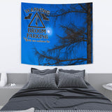 Broom Parking - Halloween Wall Tapestry - FREE SHIPPING Broom Parking - Halloween Wall Tapestry - FREE SHIPPING