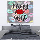 Fang Tastic - Halloween Wall Tapestry - FREE SHIPPING Fang Tastic - Halloween Wall Tapestry - FREE SHIPPING