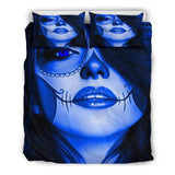 Calavera Fresh Look Design #3 Duvet Cover Set (Lapis Lazuli Blue) - FREE SHIPPING Calavera Fresh Look Design #3 Duvet Cover Set (Lapis Lazuli Blue) - FREE SHIPPING