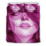 Calavera Fresh Look Design #3 Duvet Cover Set (Pink Mystic Topaz) - FREE SHIPPING Calavera Fresh Look Design #3 Duvet Cover Set (Pink Mystic Topaz) - FREE SHIPPING