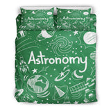 Astronomy Chalkboard Duvet Cover Set (Green) - FREE SHIPPING Astronomy Chalkboard Duvet Cover Set (Green) - FREE SHIPPING