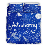 Astronomy Chalkboard Duvet Cover Set (Midnight Blue) - FREE SHIPPING Astronomy Chalkboard Duvet Cover Set (Midnight Blue) - FREE SHIPPING