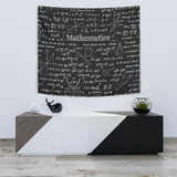 Mathematica Chalkboard Design #2 Tapestry Black - FREE SHIPPING Mathematica Chalkboard Design #2 Tapestry Black - FREE SHIPPING