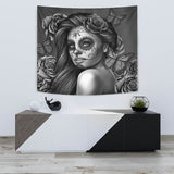 Calavera Fresh Look Design #2 Wall Tapestry (Vintage Retro) - FREE SHIPPING Calavera Fresh Look Design #2 Wall Tapestry (Vintage Retro) - FREE SHIPPING