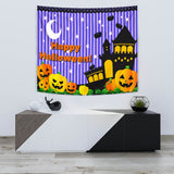Happy Halloween Design #3 - Halloween Wall Tapestry - FREE SHIPPING Happy Halloween Design #3 - Halloween Wall Tapestry - FREE SHIPPING