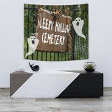 Sleepy Hollow Cemetery - Halloween Wall Tapestry - FREE SHIPPING Sleepy Hollow Cemetery - Halloween Wall Tapestry - FREE SHIPPING