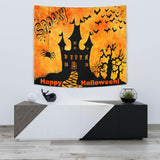 Spooky Halloween - Halloween Wall Tapestry - FREE SHIPPING Spooky Halloween - Halloween Wall Tapestry - FREE SHIPPING