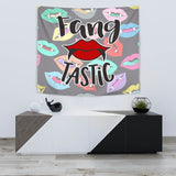 Fang Tastic - Halloween Wall Tapestry - FREE SHIPPING Fang Tastic - Halloween Wall Tapestry - FREE SHIPPING