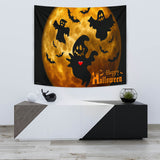 Happy Halloween Design #5 - Halloween Wall Tapestry - FREE SHIPPING Happy Halloween Design #5 - Halloween Wall Tapestry - FREE SHIPPING