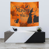 Master Witch - Halloween Wall Tapestry - FREE SHIPPING Master Witch - Halloween Wall Tapestry - FREE SHIPPING