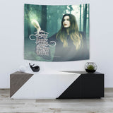 Real Witch - Halloween Wall Tapestry - FREE SHIPPING Real Witch - Halloween Wall Tapestry - FREE SHIPPING