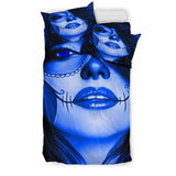 Calavera Fresh Look Design #3 Duvet Cover Set (Lapis Lazuli Blue) - FREE SHIPPING Calavera Fresh Look Design #3 Duvet Cover Set (Lapis Lazuli Blue) - FREE SHIPPING