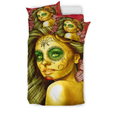 Calavera Fresh Look Design #2 Duvet Cover Set (Yellow Smiley Face Rose) - FREE SHIPPING Calavera Fresh Look Design #2 Duvet Cover Set (Yellow Smiley Face Rose) - FREE SHIPPING