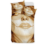 Calavera Fresh Look Design #3 Duvet Cover Set (Honey Tiger's Eye) - FREE SHIPPING Calavera Fresh Look Design #3 Duvet Cover Set (Honey Tiger's Eye) - FREE SHIPPING