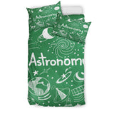 Astronomy Chalkboard Duvet Cover Set (Green) - FREE SHIPPING Astronomy Chalkboard Duvet Cover Set (Green) - FREE SHIPPING