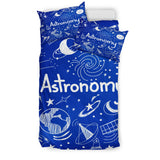 Astronomy Chalkboard Duvet Cover Set (Midnight Blue) - FREE SHIPPING Astronomy Chalkboard Duvet Cover Set (Midnight Blue) - FREE SHIPPING