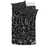 Science Chalkboard Duvet Cover Set (Black) - FREE SHIPPING Science Chalkboard Duvet Cover Set (Black) - FREE SHIPPING