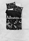 Astronomy Chalkboard Duvet Cover Set (Black) - FREE SHIPPING Astronomy Chalkboard Duvet Cover Set (Black) - FREE SHIPPING