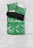 Astronomy Chalkboard Duvet Cover Set (Green) - FREE SHIPPING Astronomy Chalkboard Duvet Cover Set (Green) - FREE SHIPPING